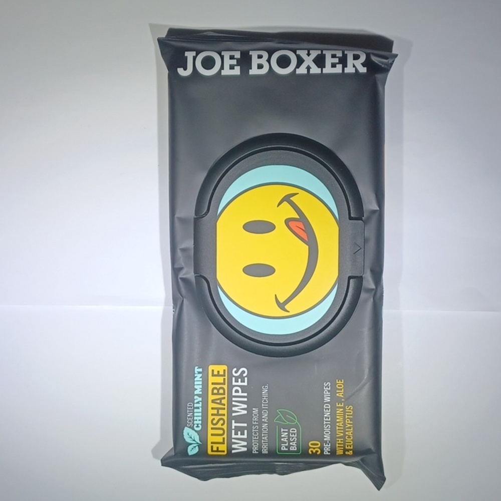 Wipes (Flushable) Joe Boxer